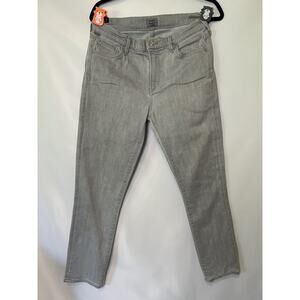 Citizens of Humanity Jeans Womens Size 30 Grey Wash Rocket Crop High Rise Skinny